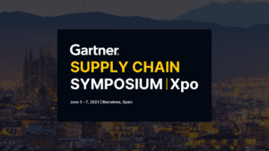 Gartner Supply Chain Event 2023 in Barcelona